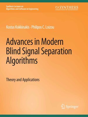 cover image of Advances in Modern Blind Signal Separation Algorithms